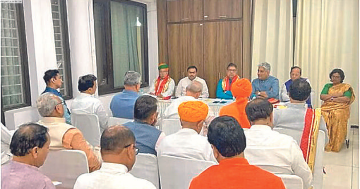 BJP meeting of state MPs held in New Delhi